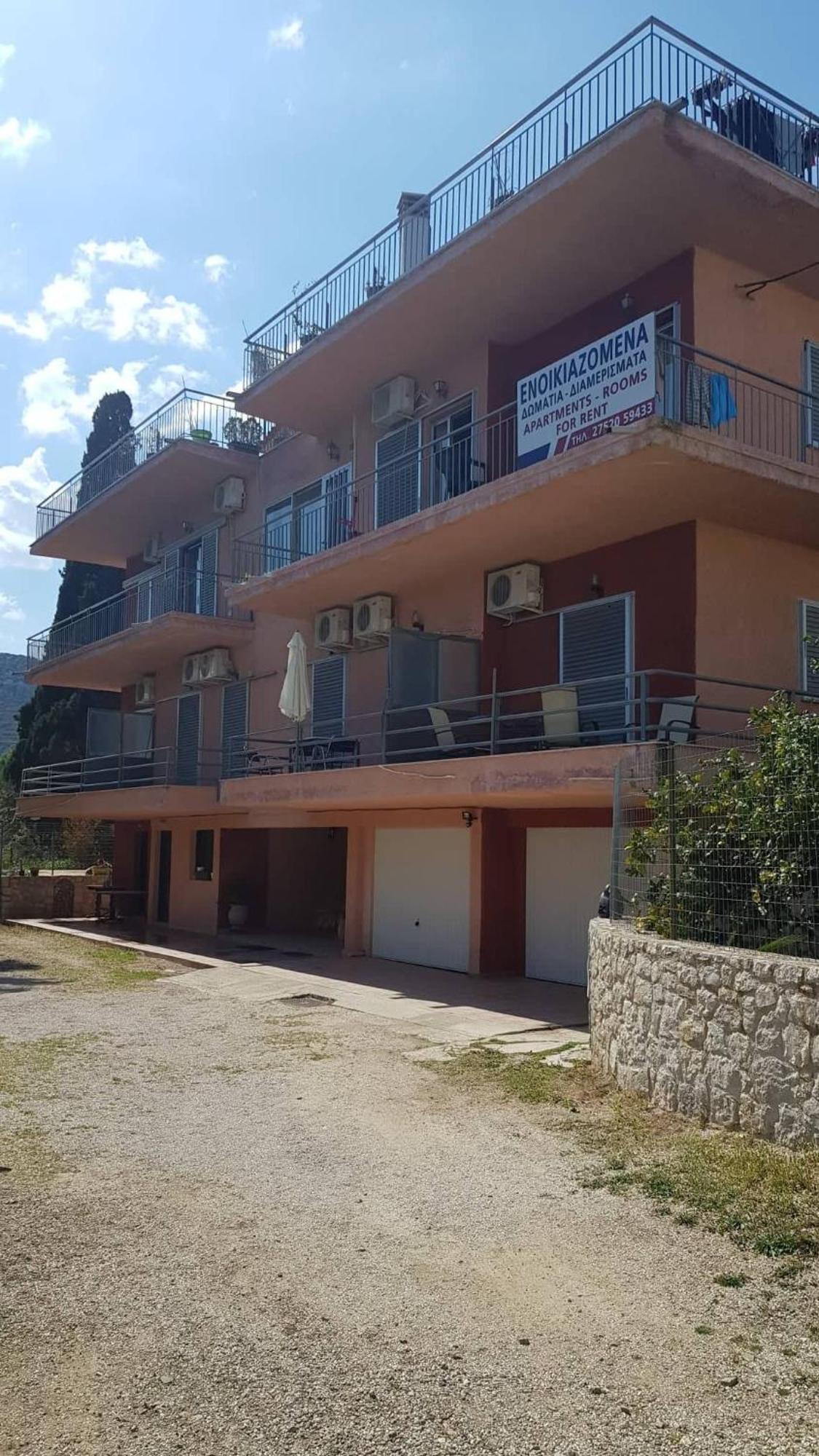 Athina Apartments Tolo Tolón Exterior foto